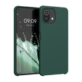 kwmobile Phone Case for Xiaomi 11 Lite NE / Mi 11 Lite - Silicone Case - Wireless Charging - Protective Cover