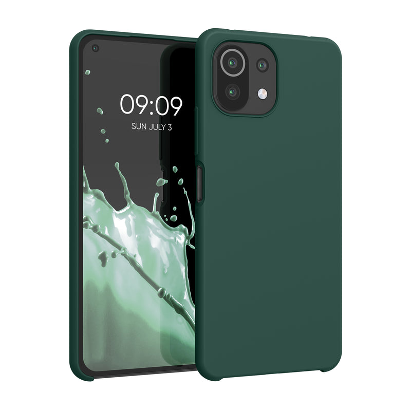 kwmobile Phone Case for Xiaomi 11 Lite NE / Mi 11 Lite - Silicone Case - Wireless Charging - Protective Cover