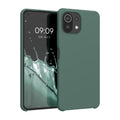kwmobile Phone Case for Xiaomi 11 Lite NE / Mi 11 Lite - Silicone Case - Wireless Charging - Protective Cover