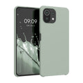 kwmobile Phone Case for Xiaomi 11 Lite NE / Mi 11 Lite - Silicone Case - Wireless Charging - Protective Cover
