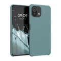 kwmobile Phone Case for Xiaomi 11 Lite NE / Mi 11 Lite - Silicone Case - Wireless Charging - Protective Cover