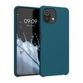 kwmobile Phone Case for Xiaomi 11 Lite NE / Mi 11 Lite - Silicone Case - Wireless Charging - Protective Cover