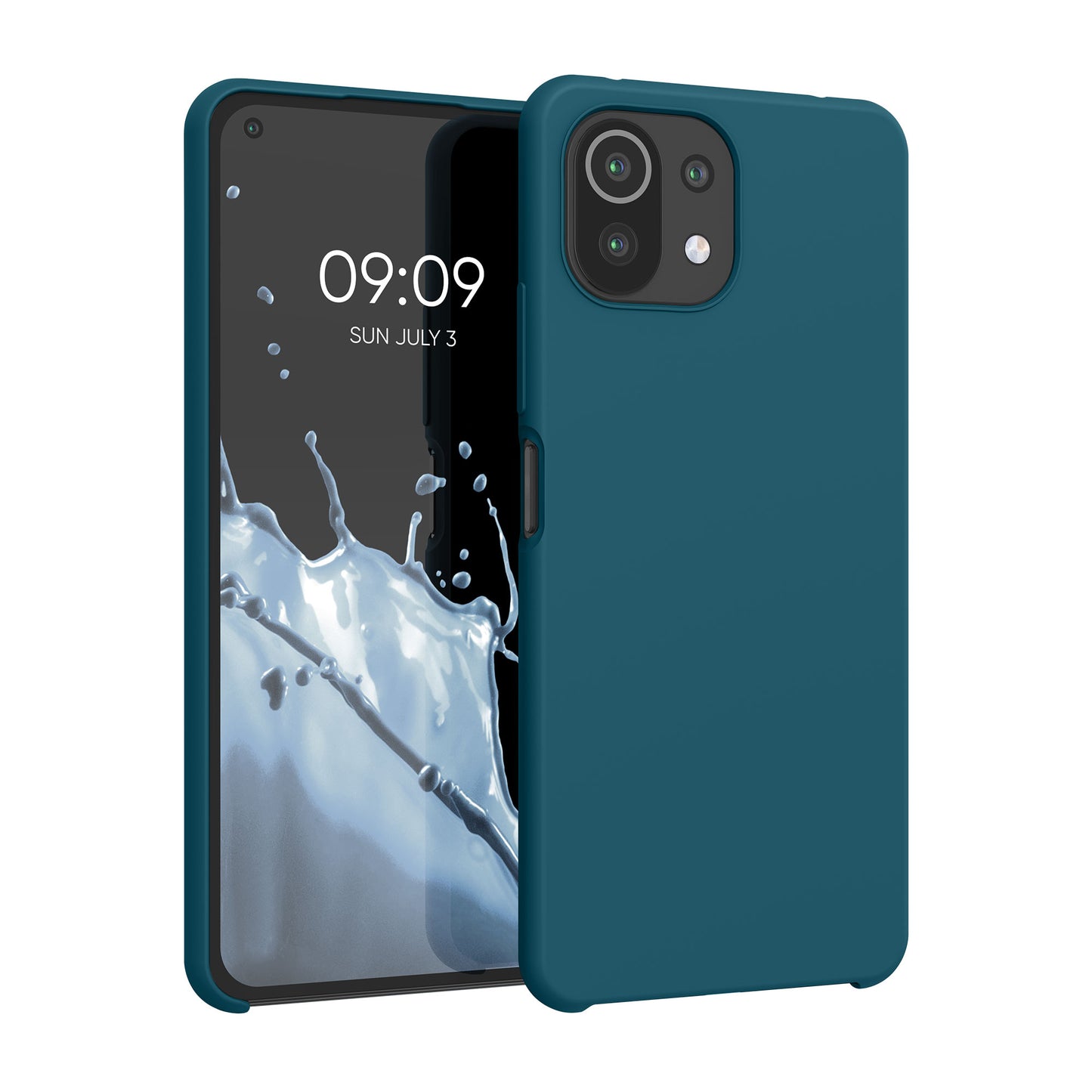 kwmobile Phone Case for Xiaomi 11 Lite NE / Mi 11 Lite - Silicone Case - Wireless Charging - Protective Cover