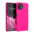 kwmobile Phone Case for Xiaomi 11 Lite NE / Mi 11 Lite - Silicone Case - Wireless Charging - Protective Cover