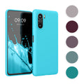 kwmobile Handyhülle kompatibel mit Xiaomi Mi 11i Hülle - Handy Case aus weichem Silikon in Schwarz matt Schwarz matt  