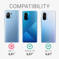 kwmobile Cell Phone Case for Xiaomi Mi 11i - Soft Silicone Phone Case - Protective Cover