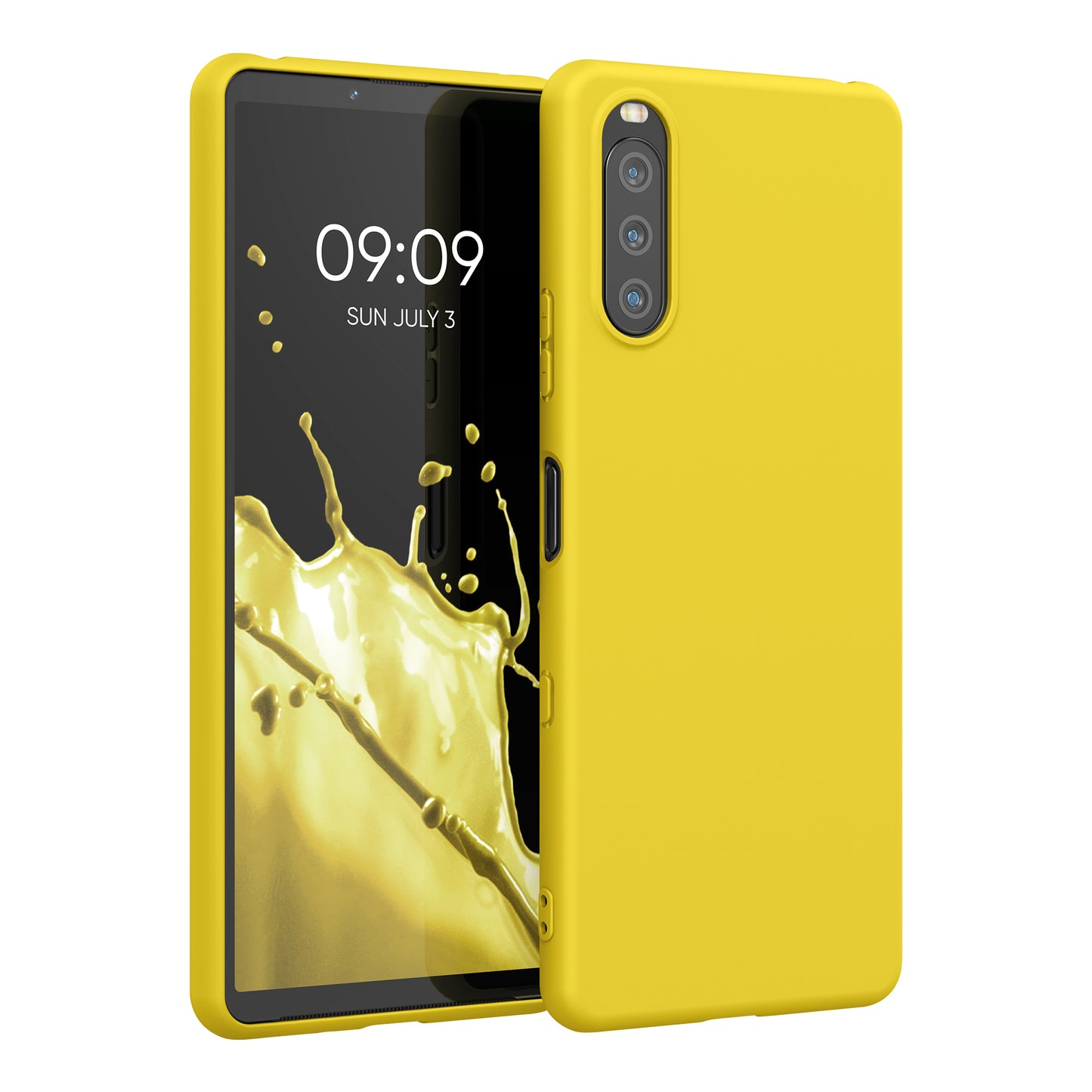 kwmobile Phone Case for Sony Xperia 10 III - Wireless Charging - Protective Cover