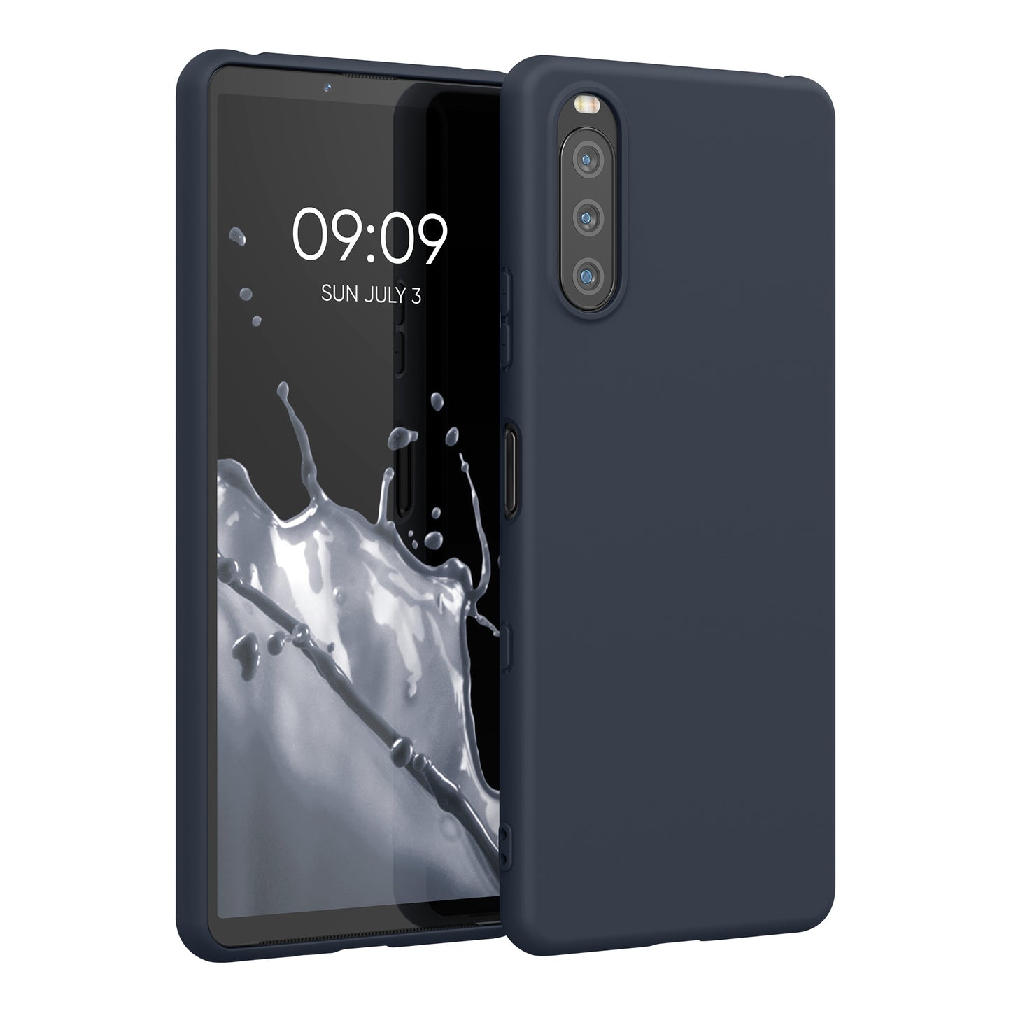 kwmobile Phone Case for Sony Xperia 10 III - Wireless Charging - Protective Cover