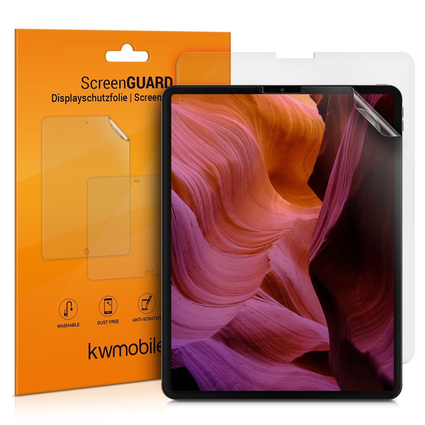 2x Film compatible with Apple iPad Air 13" (6th Gen 2024) / iPad Pro 12.9" - (2022) / (2021)
