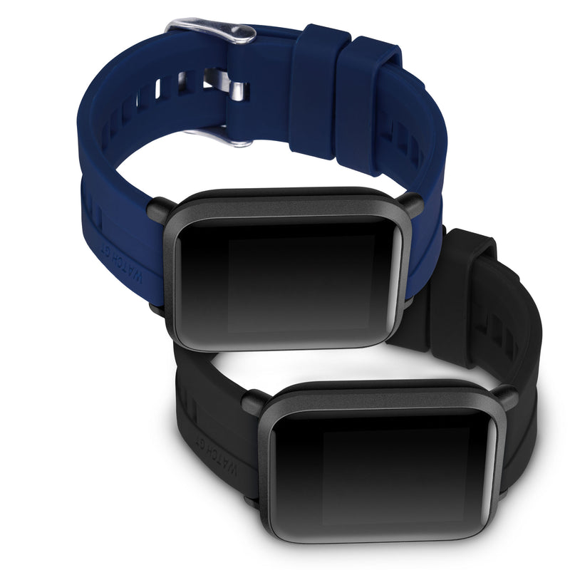 kwmobile Watch Strap for Huami Amazfit Bip / Bip Lite - Fitness Tracker Band Set Replacement Strap Smartwatch