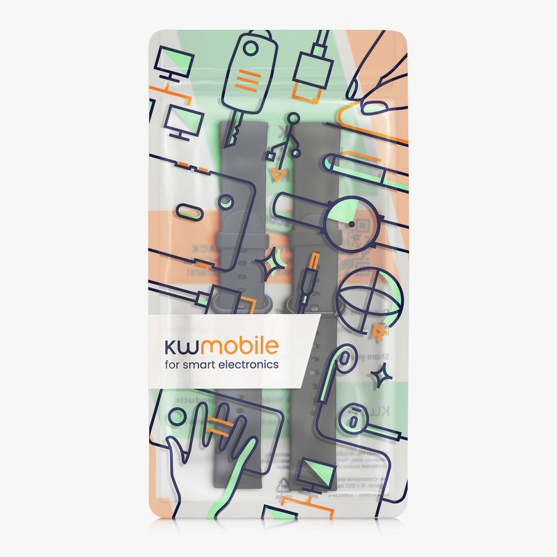 kwmobile Watch Strap for Xiaomi Mi Watch Lite / Redmi Watch Strap Fitness Tracker Band Set Replacement Strap Smartwatch