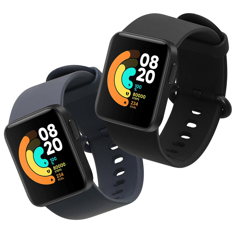 kwmobile Watch Strap for Xiaomi Mi Watch Lite / Redmi Watch Strap Fitness Tracker Band Set Replacement Strap Smartwatch
