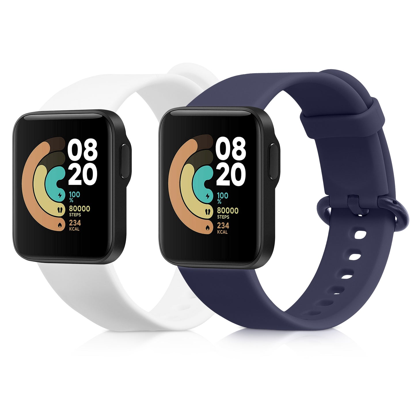 kwmobile Watch Strap for Xiaomi Mi Watch Lite / Redmi Watch Strap Fitness Tracker Band Set Replacement Strap Smartwatch