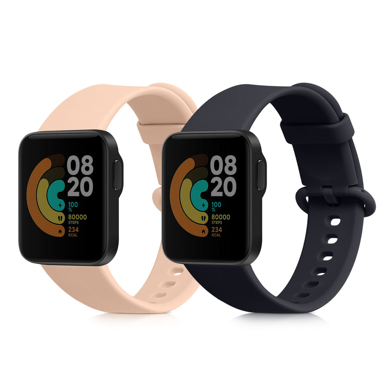 kwmobile Watch Strap for Xiaomi Mi Watch Lite / Redmi Watch Strap Fitness Tracker Band Set Replacement Strap Smartwatch