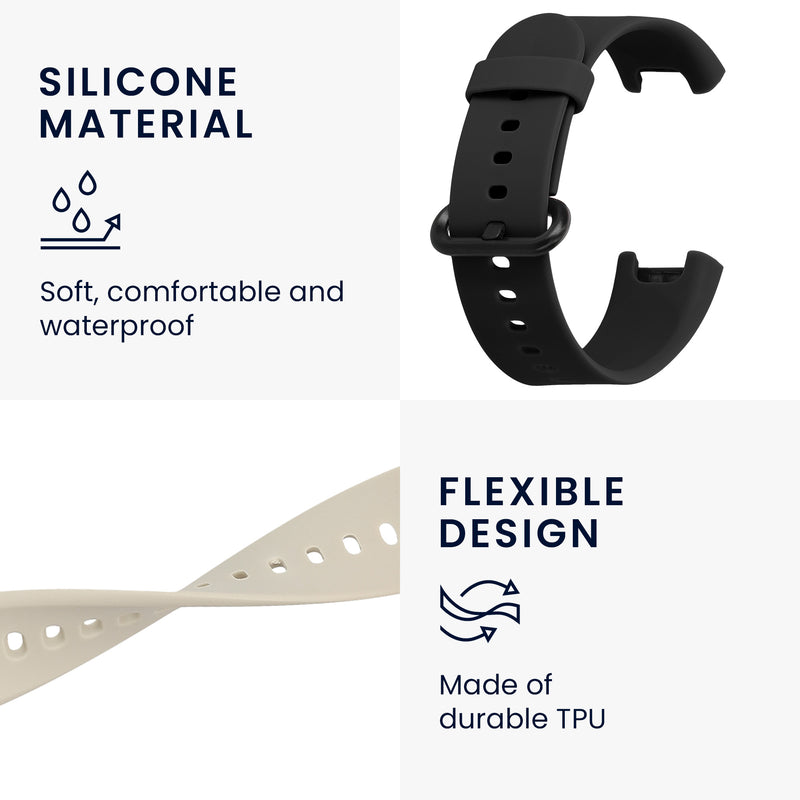 kwmobile Watch Strap for Xiaomi Mi Watch Lite / Redmi Watch Strap Fitness Tracker Band Set Replacement Strap Smartwatch