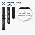 kwmobile Watch Strap for Xiaomi Mi Watch Lite / Redmi Watch Strap Fitness Tracker Band Set Replacement Strap Smartwatch