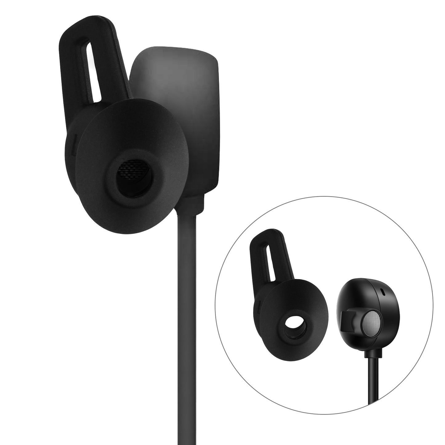 kwmobile Earpads compatible with Huawei FreeLace Pro