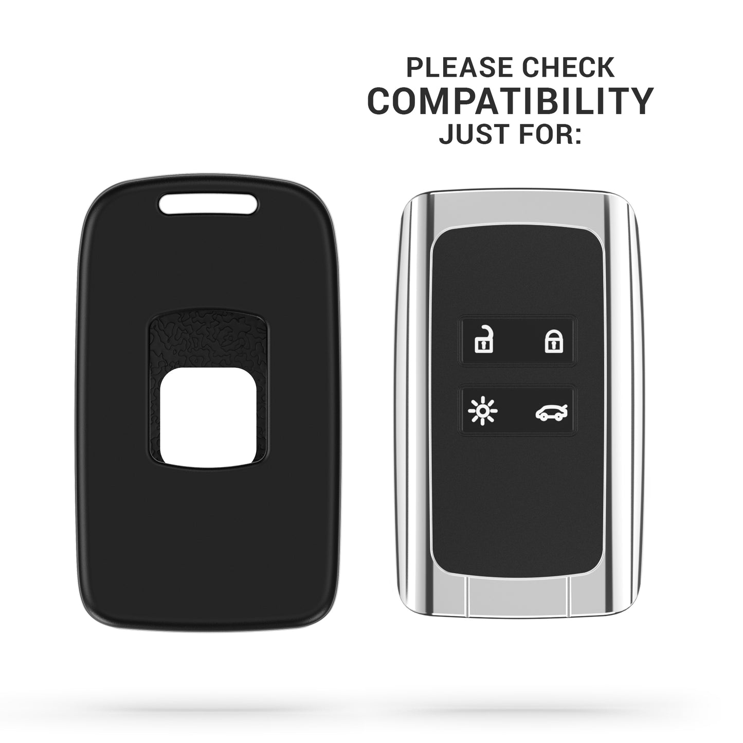 Silicone case compatible with Renault car key