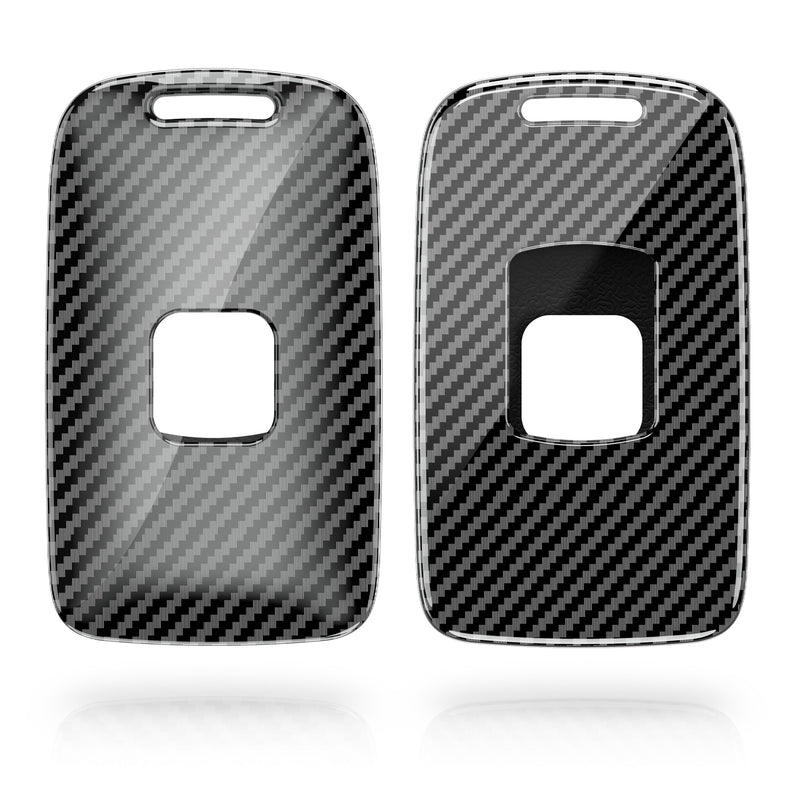 kwmobile Car Key Shell compatible with Renault 4-Button Smart Key (Keyless Go only) Hard Case Protective Cover Key Fob Cover