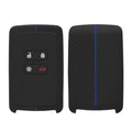 kwmobile Car Key Protection Cover Compatible with Renault 4-Button Smart Key (Keyless Go only) Case