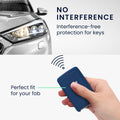 kwmobile Car Key Protection Cover Compatible with Renault 4-Button Smart Key (Keyless Go only) Case