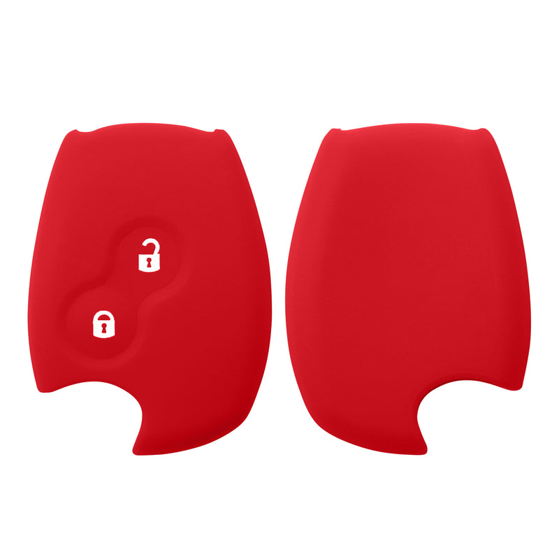kwmobile Car Key Cover Compatible with Renault Dacia 2-Button Car Key - Key Fob Cover