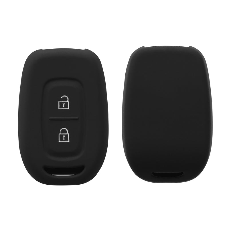 kwmobile Car Key Cover Compatible with Renault Dacia 2-Button Remote Car Key - Key Fob Cover