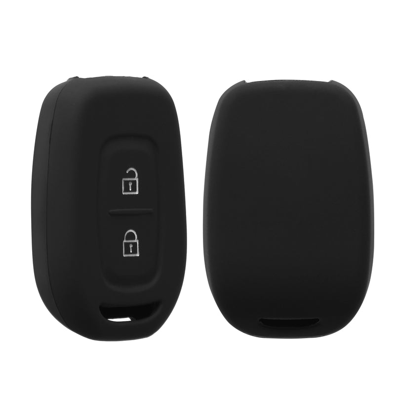 kwmobile Car Key Cover Compatible with Renault Dacia 2-Button Remote Car Key - Key Fob Cover