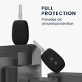 kwmobile Car Key Cover Compatible with Renault Dacia 2-Button Remote Car Key - Key Fob Cover