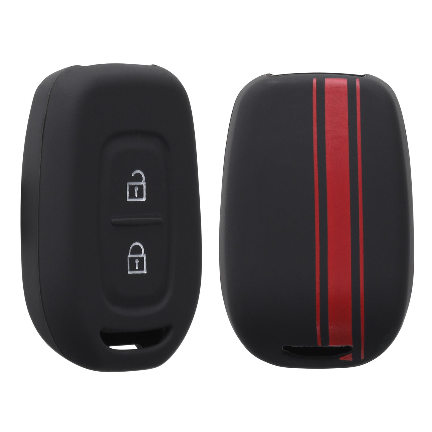 kwmobile Car Key Cover Compatible with Renault Dacia 2-Button Remote Car Key Cover