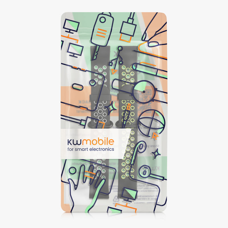 kwmobile Watch Strap for Xiaomi Mi Watch Lite / Redmi Watch Strap Fitness Tracker Band Set Replacement Strap Smartwatch