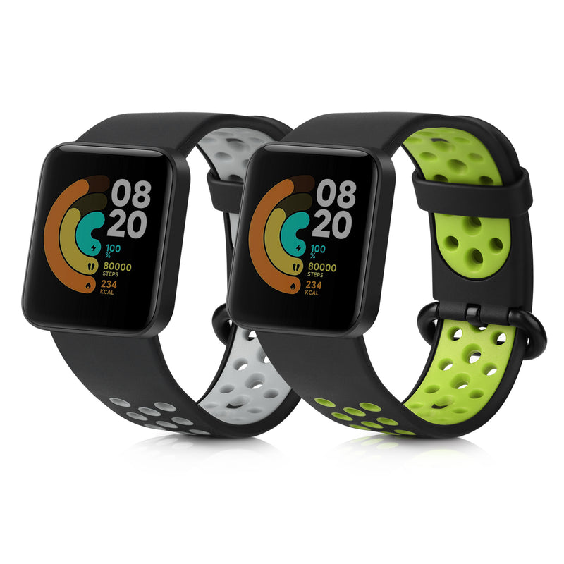 kwmobile Watch Strap for Xiaomi Mi Watch Lite / Redmi Watch Strap Fitness Tracker Band Set Replacement Strap Smartwatch