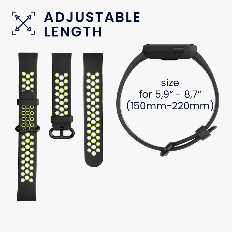 kwmobile Watch Strap for Xiaomi Mi Watch Lite / Redmi Watch Strap Fitness Tracker Band Set Replacement Strap Smartwatch