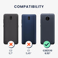 kwmobile Cell Phone Case for Nokia C20 / C10 Case - Wireless Charging - Protective Cover