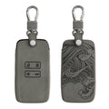 kwmobile Car Key Cover compatible with Renault 4-Button Smartkey Car Key (Keyless Go only) Protective Case Key Cover