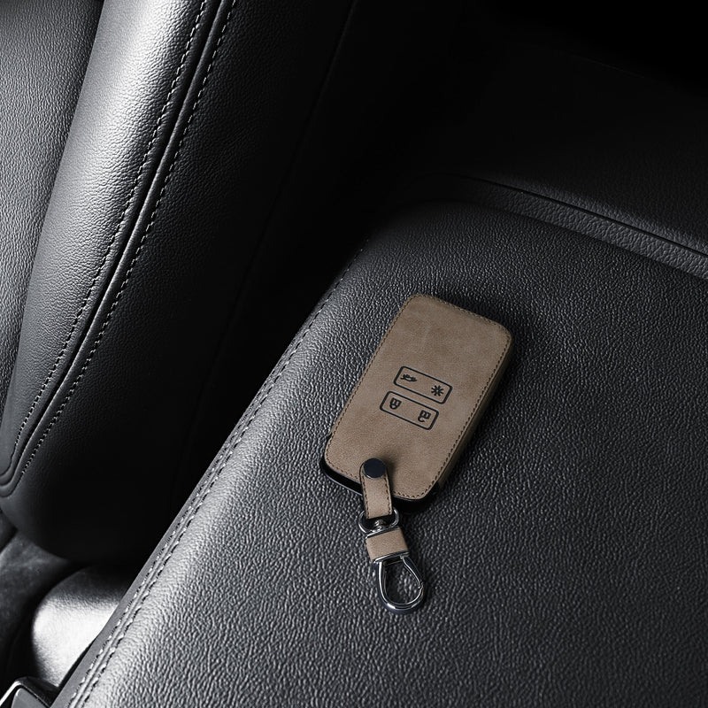 kwmobile Car Key Cover compatible with Renault 4-Button Smartkey Car Key (Keyless Go only) Protective Case Key Cover