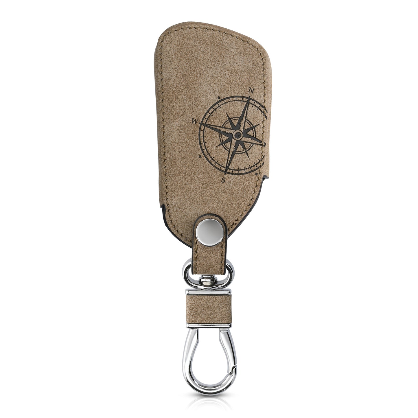 kwmobile Car Key Cover Compatible with VW Golf 8 3-Button Car Key - Protective Case Key Fob Cover