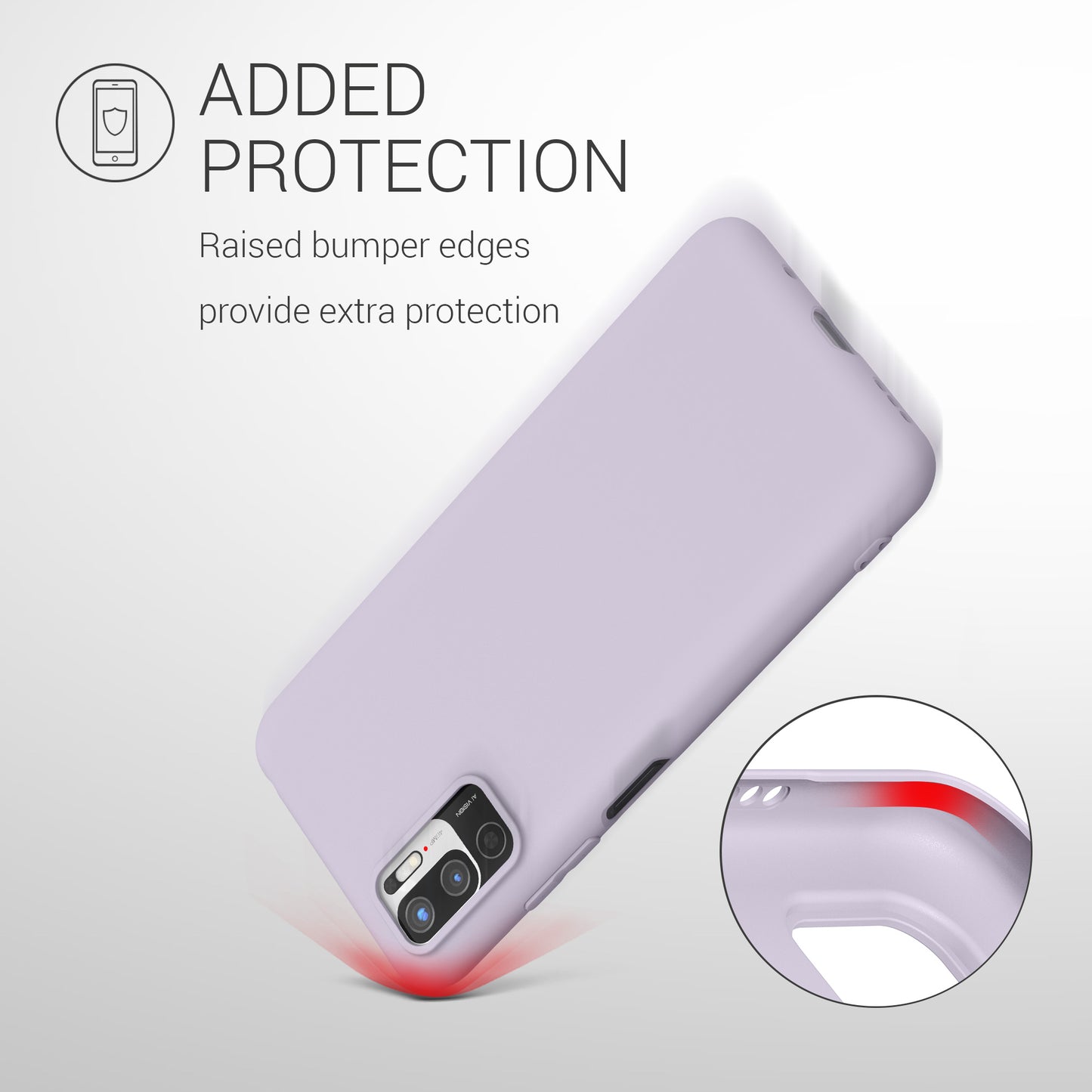 kwmobile Phone Case for Xiaomi Redmi Note 10 5G - Protective Cover
