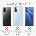 kwmobile Phone Case for Xiaomi Redmi Note 10 5G - Silicone Case Protective Cover