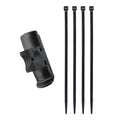 kwmobile Bike Mount compatible with Garmin eTrex 10/20/30 / GPSMAP 62 - Handlebar Holder for GPS Navigation Devices