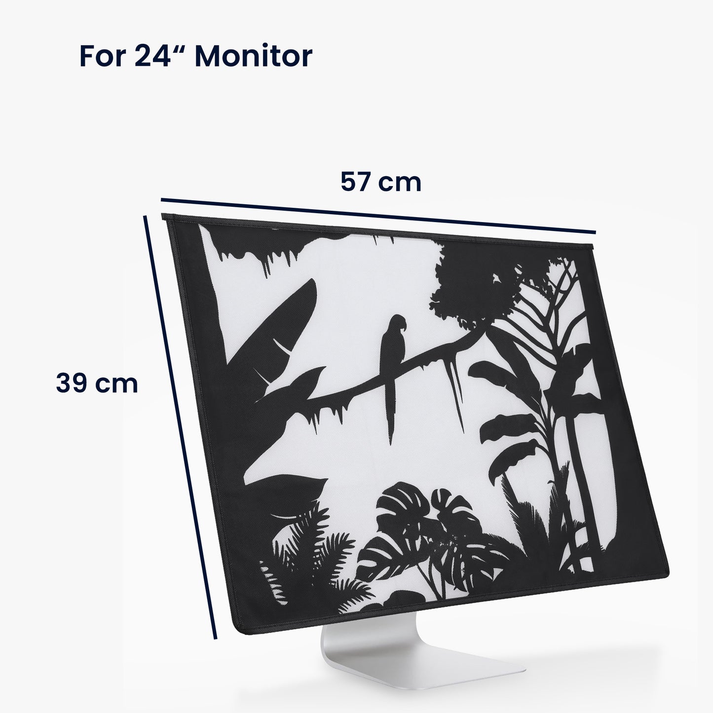 kwmobile Case Compatible with Apple iMac 24" - with Pocket for Apple Magic Keyboard, Magic Mouse and Cable