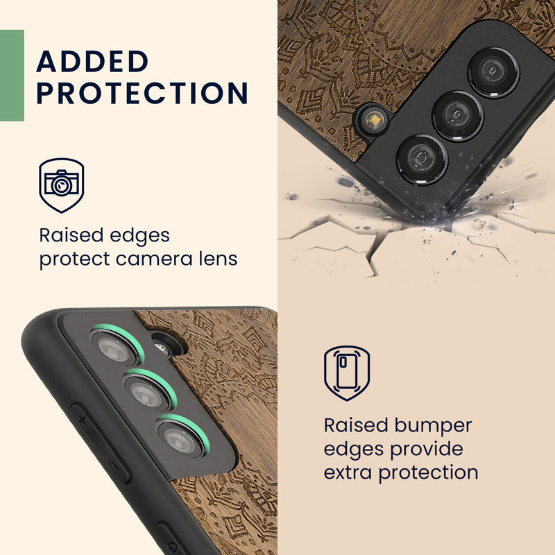 kwmobile Case Compatible with Samsung Galaxy S21 - Phone Cover - TPU Phone Case in Rising Sun