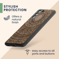 kwmobile Case Compatible with Samsung Galaxy S21 - Phone Cover - TPU Phone Case in Rising Sun