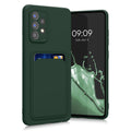 kwmobile Phone Case Compatible with Samsung Galaxy A52 / A52 5G / A52s 5G Case - Phone Cover with Card Slot