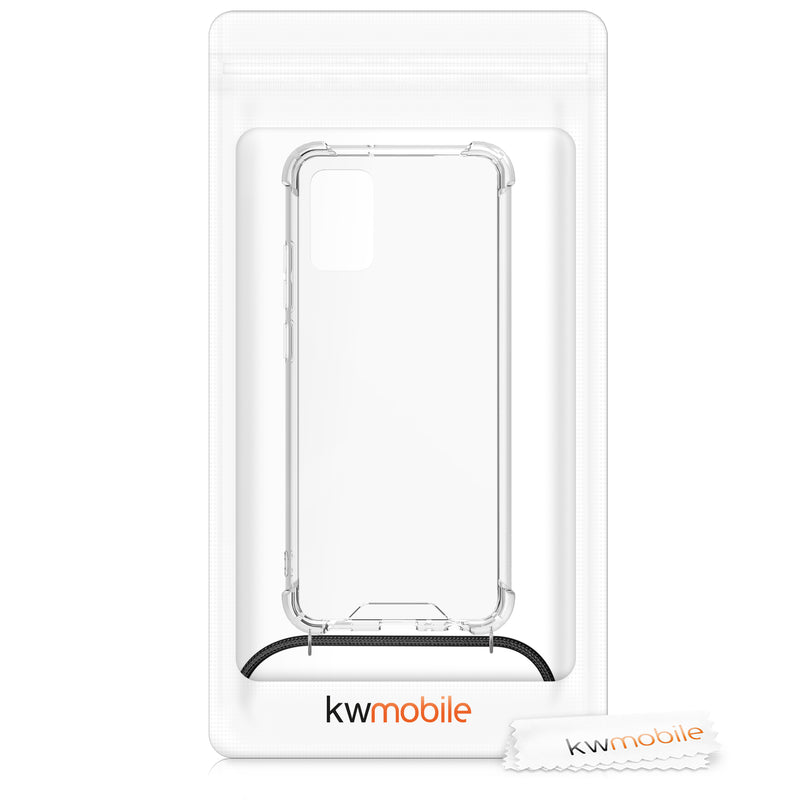 kwmobile Necklace Case compatible with Samsung Galaxy A02s Case