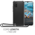 kwmobile Necklace Case compatible with Samsung Galaxy A02s Case