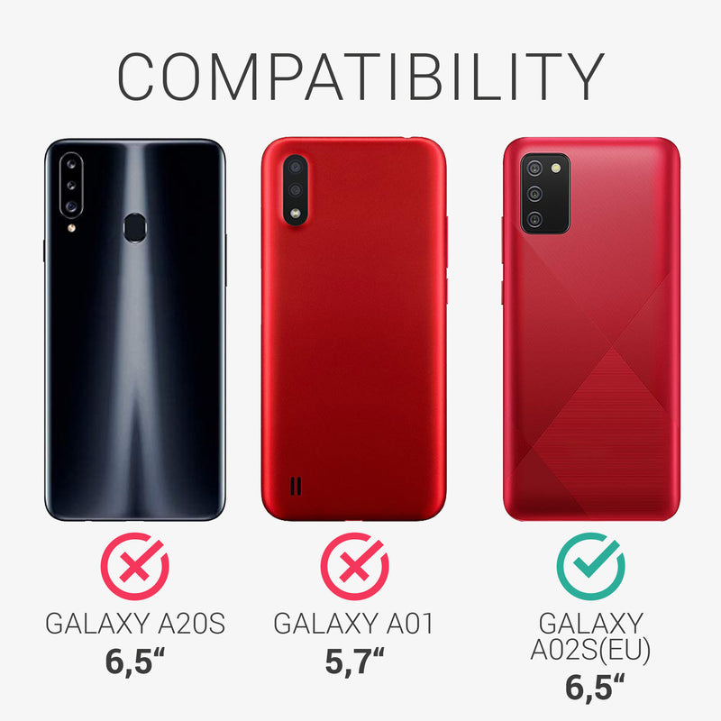 kwmobile Necklace Case compatible with Samsung Galaxy A02s Case