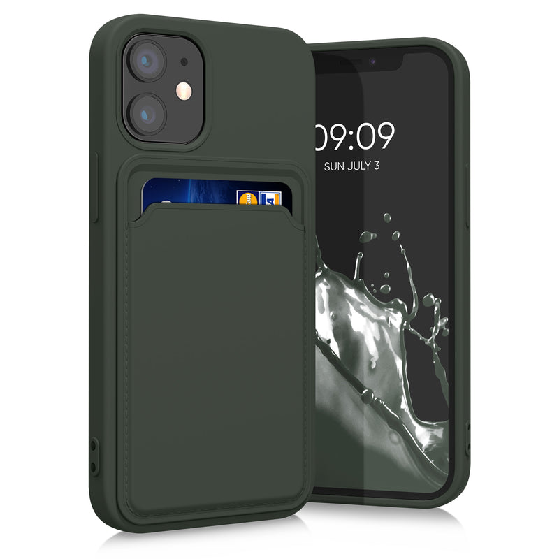 kwmobile Phone Case compatible with Apple iPhone 12 mini with Card Slot