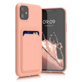 kwmobile Phone Case compatible with Apple iPhone 11 Case - Phone Cover with Card Holder