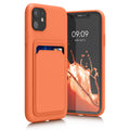 kwmobile Phone Case compatible with Apple iPhone 11 Case - Phone Cover with Card Holder